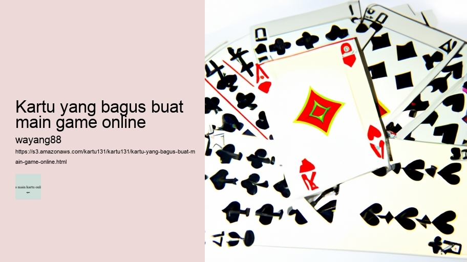 kartu yang bagus buat main game online