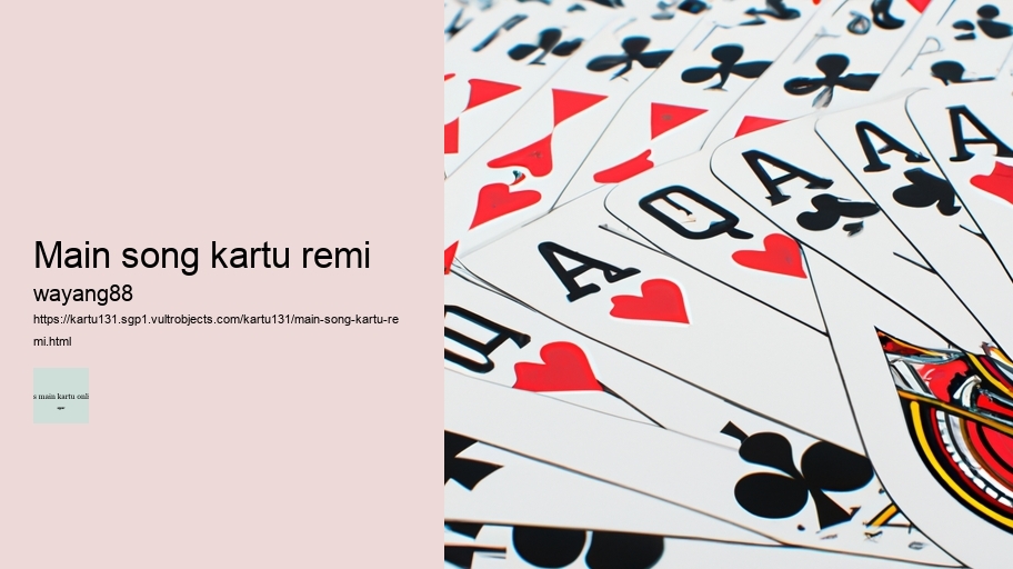 main song kartu remi